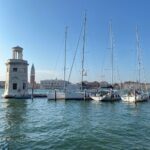 Historic Venetian port and waterfront architecture